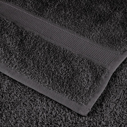 Premium Guest Towels "SOLUND" 10 pcs Anthracite 30x50 cm 600 gsm