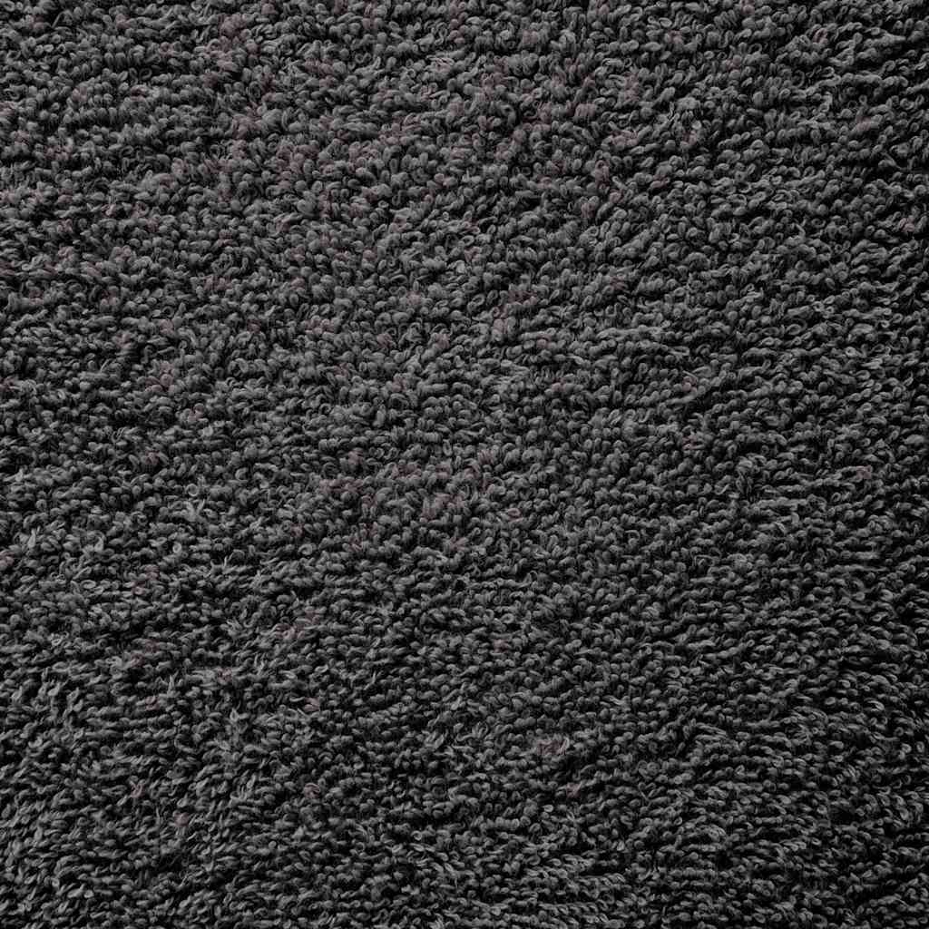Premium Shower Towels "SOLUND" 10 pcs Anthracite 70x140 cm 600 gsm