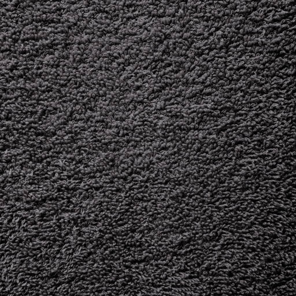 Premium Shower Towels "SOLUND" 25 pcs Anthracite 70x140 cm 600 gsm