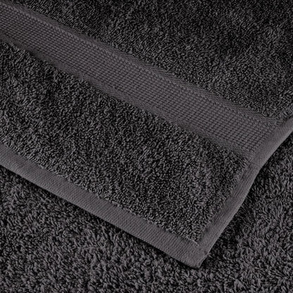 Premium Bath Towels "SOLUND" 50 pcs Anthracite 100x150 cm 600 gsm