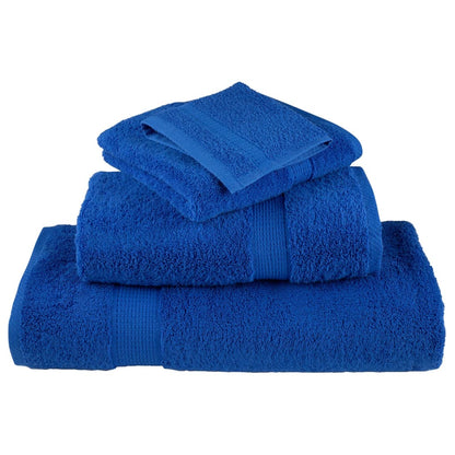 Premium Guest Towels "SOLUND" 10 pcs Blue 30x50 cm 600 gsm