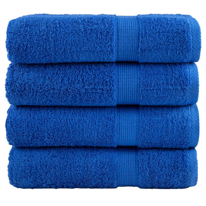 Premium Shower Towels "SOLUND" 4 pcs Blue 70x140 cm 600 gsm