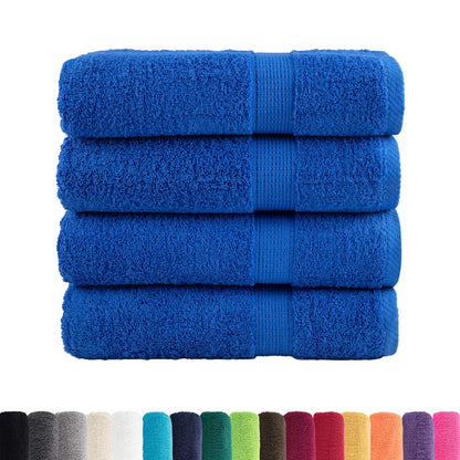 Premium Shower Towels "SOLUND" 4 pcs Blue 70x140 cm 600 gsm