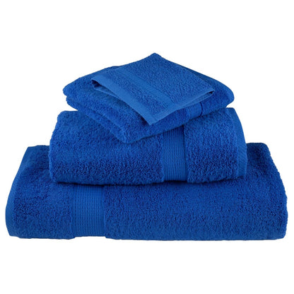 Premium Shower Towels "SOLUND" 4 pcs Blue 70x140 cm 600 gsm