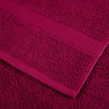 Premium Guest Towels "SOLUND" 2 pcs Bordeaux 30x50 cm 600 gsm