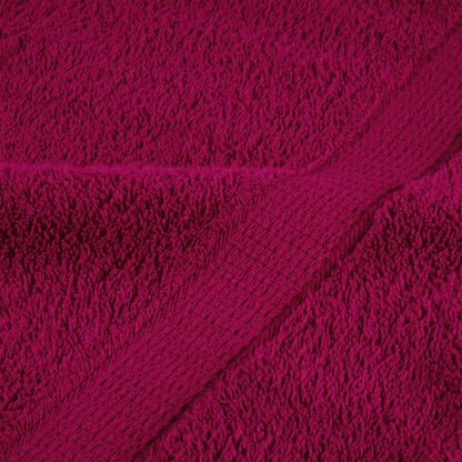 Premium Guest Towels "SOLUND" 10 pcs Bordeaux 30x50 cm 600 gsm