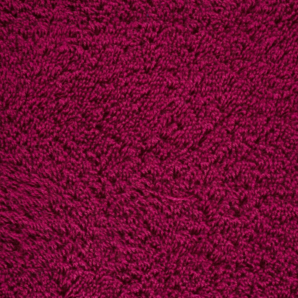 Premium Shower Towels "SOLUND" 4 pcs Bordeaux 70x140 cm 600 gsm