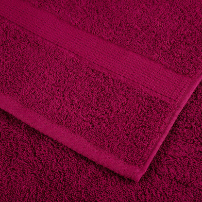 Premium Towels "SOLUND" 10 pcs Bordeaux 100x200 cm 600 gsm