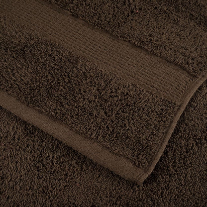Premium Guest Towels "SOLUND" 10 pcs Brown 30x50 cm 600 gsm