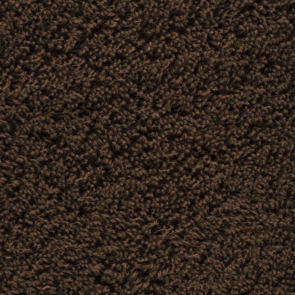 Premium Sauna Towels "SOLUND" 4 pcs Brown 80x200 cm 600 gsm