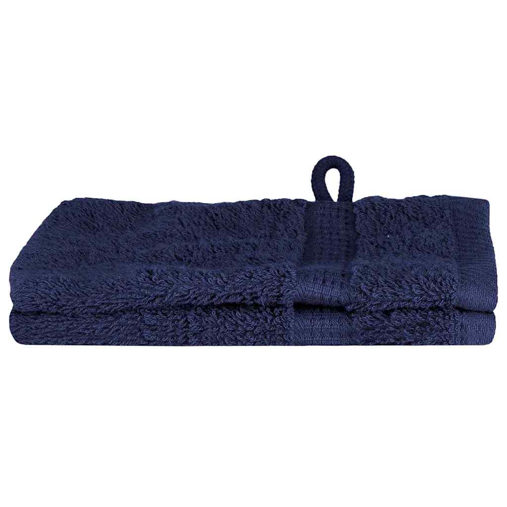 Guest Towel SOLUND 2 pcs Navy Blue 15 x 21 cm 550 gsm