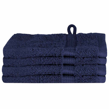 Guest Towel SOLUND 4 pcs Navy Blue 15 x 21 cm 550 gsm