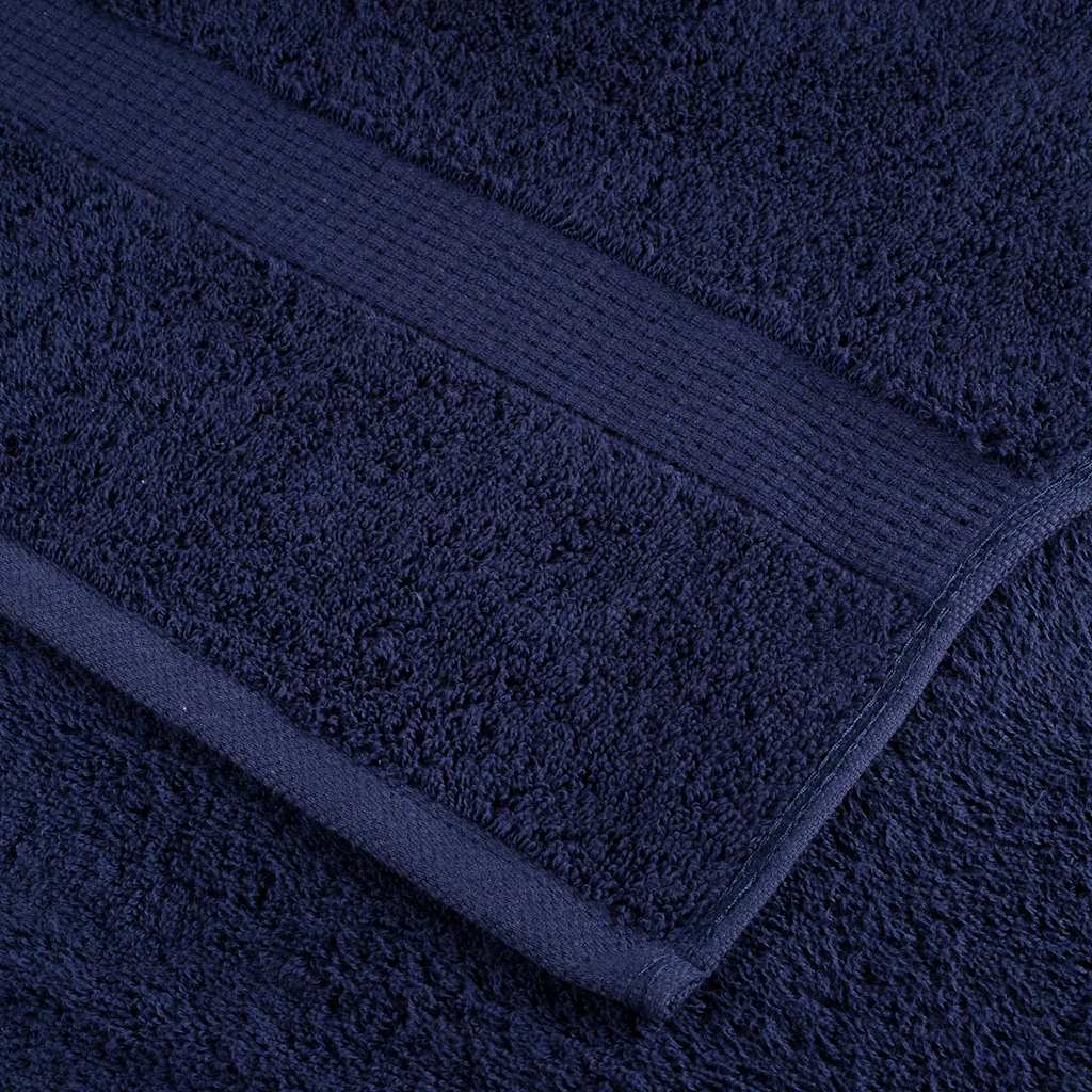 Premium Wash Towels "SOLUND" 2 pcs Navy Blue 30x30 cm 600 gsm