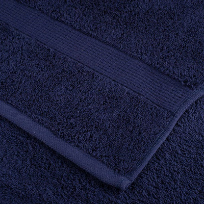 Premium Hand Towels "SOLUND" 2 pcs Navy Blue 50x100 cm 600 gsm