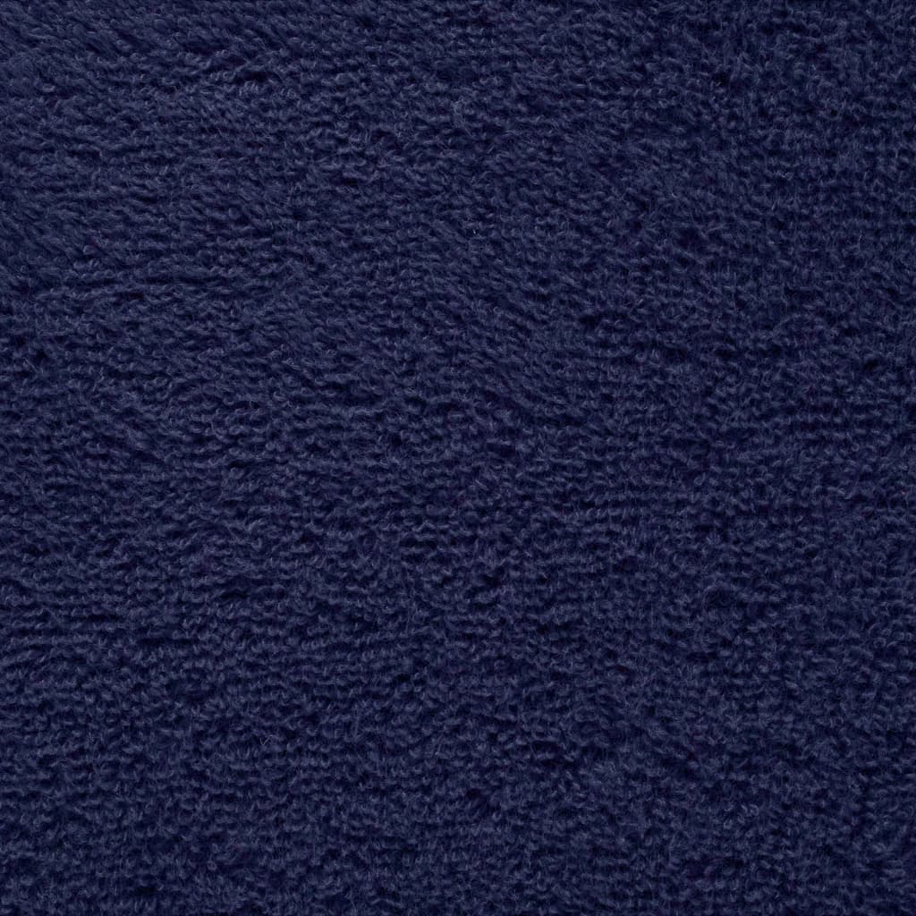 Premium Shower Towels "SOLUND" 4 pcs Navy Blue 70x140 cm 600 gsm