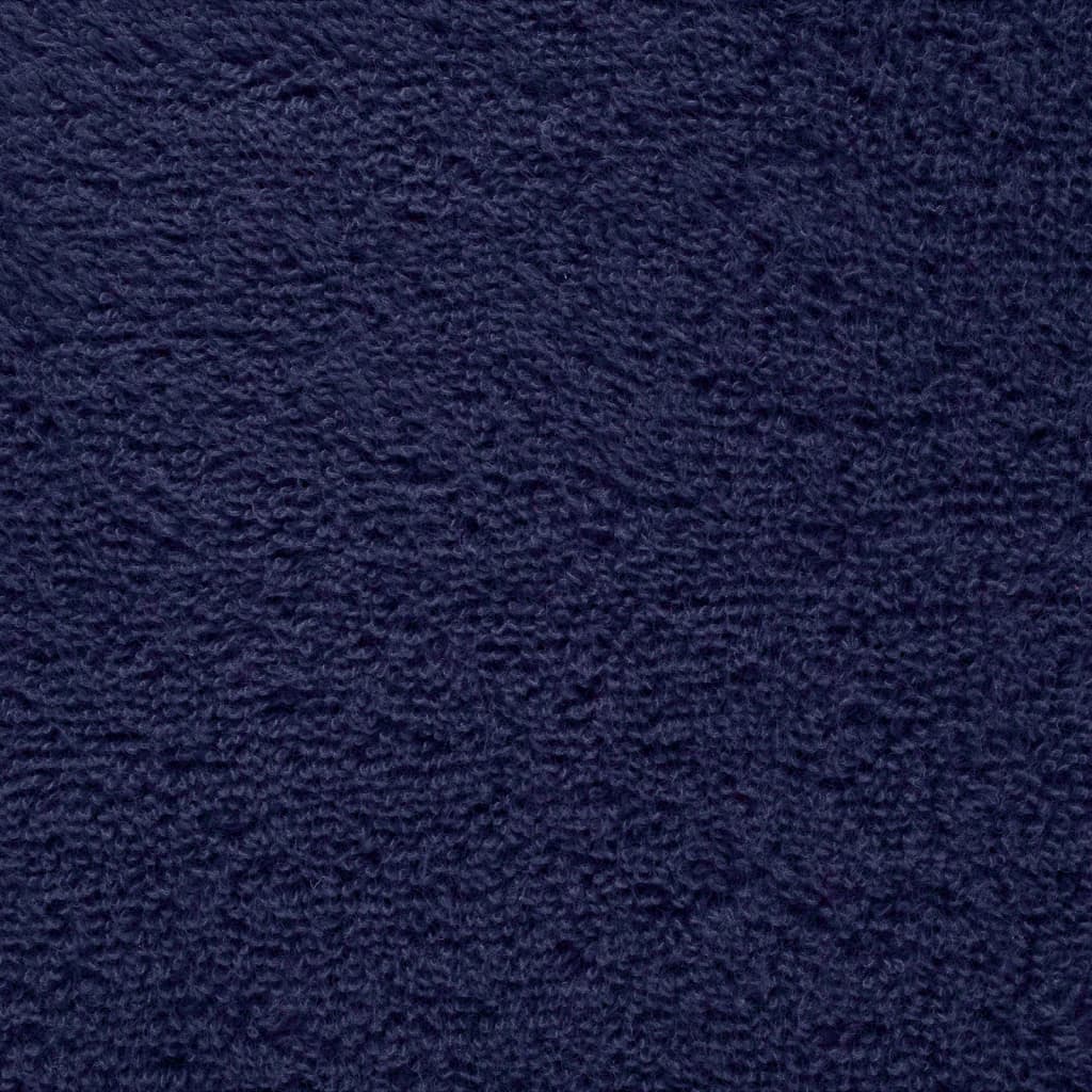 Premium Bath Towels "SOLUND" 2 pcs Navy Blue 100x150 cm 600 gsm
