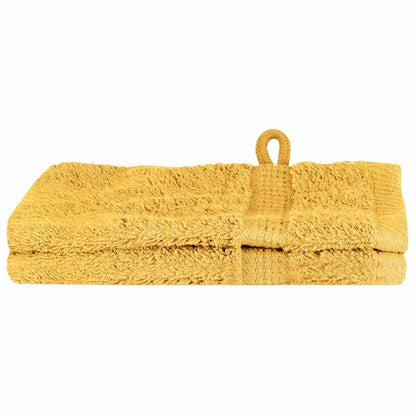 Guest Towel SOLUND 2 pcs Gold 15 x 21 cm 550 gsm
