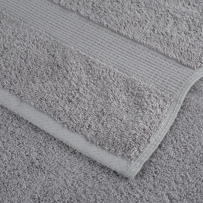 Premium Bath Towels "SOLUND" 4 pcs Grey 100x150 cm 600 gsm