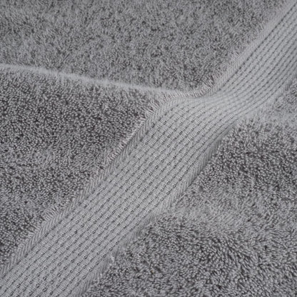 Premium Bath Towels "SOLUND" 4 pcs Grey 100x150 cm 600 gsm