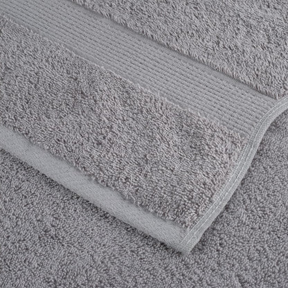 Premium Sauna Towels "SOLUND" 2 pcs Grey 80x200 cm 600 gsm