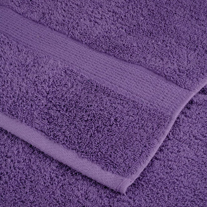 Premium Wash Towels SOLUND 4 pcs Purple 30x30 cm 600 gsm