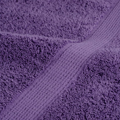 Premium Shower Towels SOLUND 2 pcs Purple 70x140 cm 600 gsm