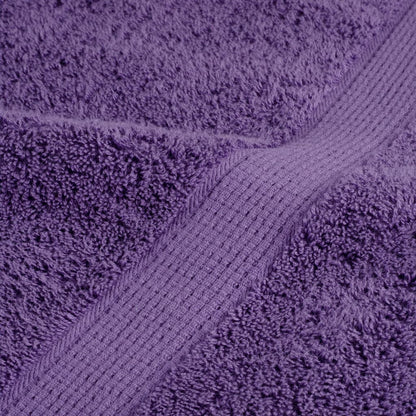 Premium Shower Towels SOLUND 4 pcs Purple 70x140 cm 600 gsm