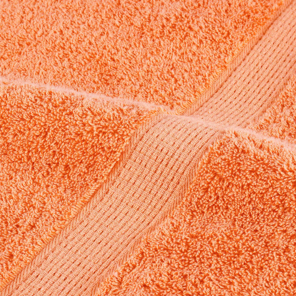 Premium Wash Towels SOLUND 10 pcs Orange 30x30 cm 600 gsm
