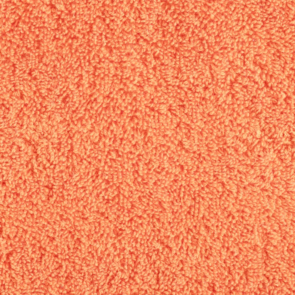 Premium Bath Towels "SOLUND" 2 pcs Orange 100x150 cm 600 gsm