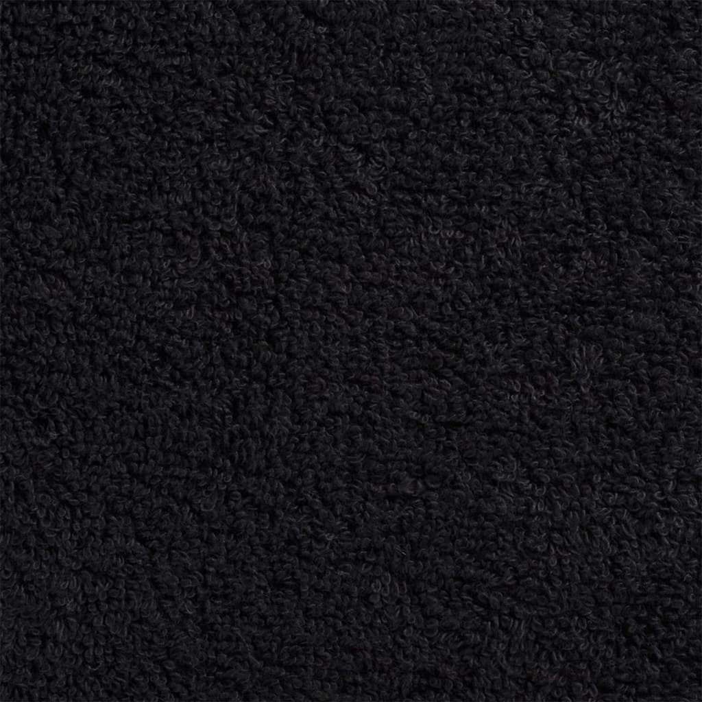 Guest Towel SOLUND 2 pcs Black 15 x 21 cm 550 gsm