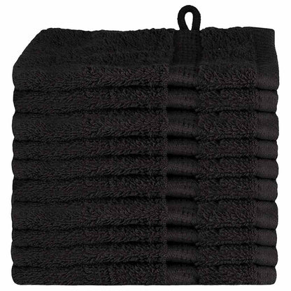Guest Towel SOLUND 10 pcs Black 15 x 21 cm 550 gsm