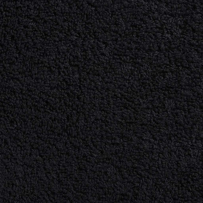 Premium Towels SOLUND 2 pcs Black 100x200 cm 600 gsm