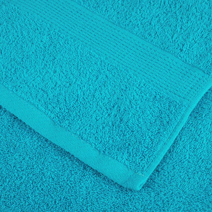 Guest Towel SOLUND 4 pcs Turquiose 15 x 21 cm 550 gsm