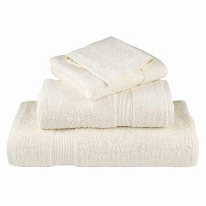 Guest Towel SOLUND 2 pcs Cream 15 x 21 cm 550 gsm