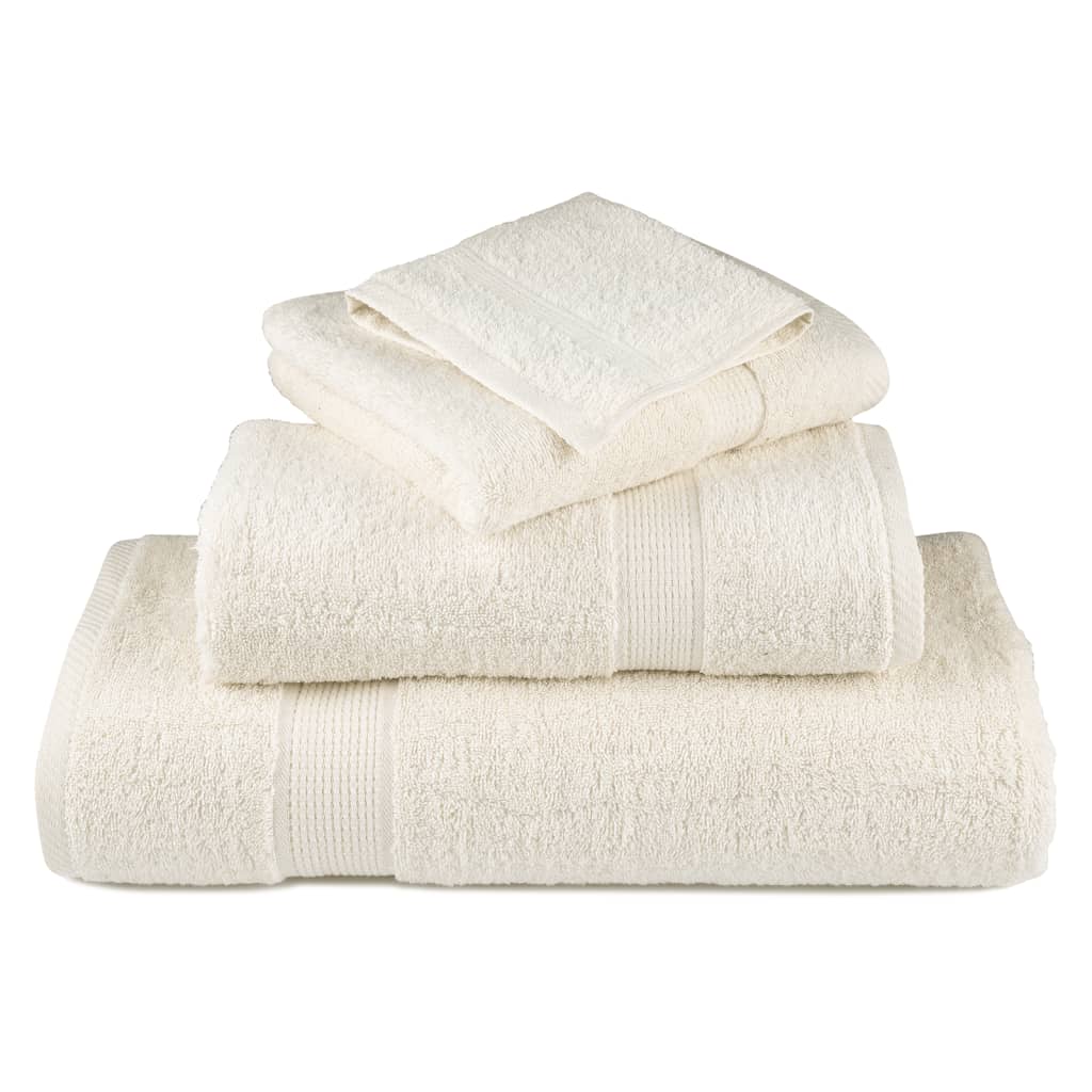 Premium Guest Towels SOLUND 10 pcs Cream 30x50 cm 600 gsm