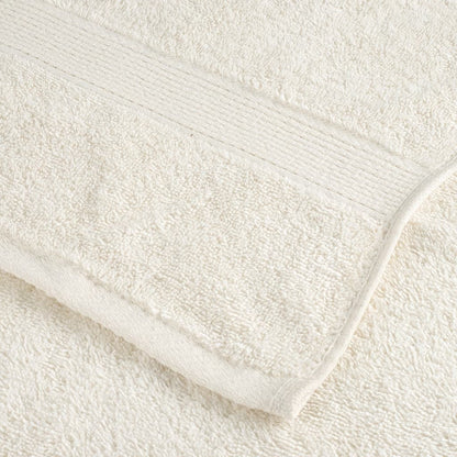 Premium Bath Towels "SOLUND" 2 pcs Cream 100x150 cm 600 gsm