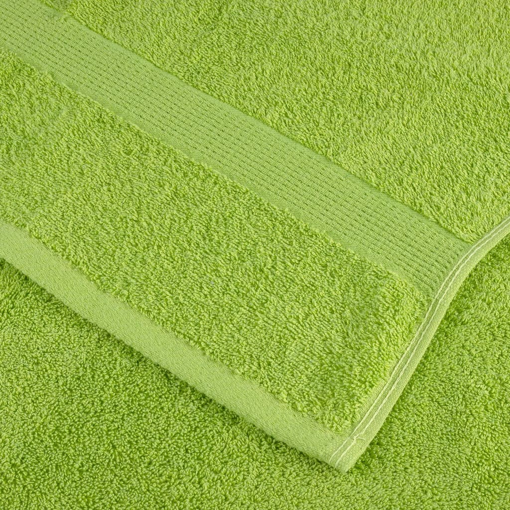 Premium Wash Towels SOLUND 4 pcs Apple Green 30x30 cm 600 gsm