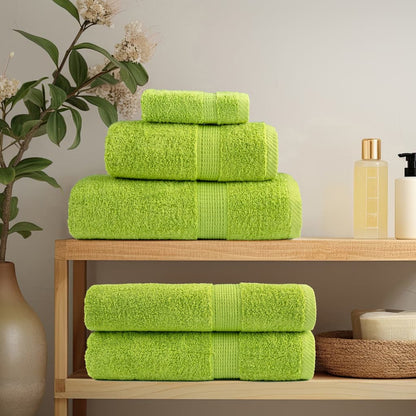 Premium Shower Towels SOLUND 2 pcs Apple Green 70x140 cm 600 gsm