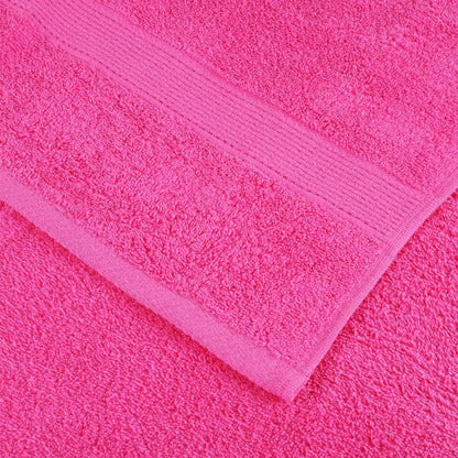 Premium Shower Towels SOLUND 2 pcs Pink 70x140 cm 600 gsm
