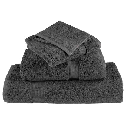 Towel Set | Anthracite | 100% Ring-Spun Cotton | Guest, Hand, Shower