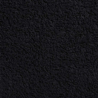 8 Piece Premium Towel Set SOLUND Black 600 gsm