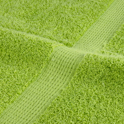 12 Piece Premium Towel Set "SOLUND" Apple Green 600 gsm