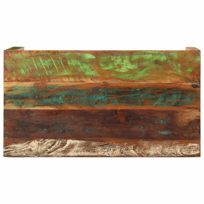 Coffee Table 110x55x40 cm Solid Reclaimed Wood