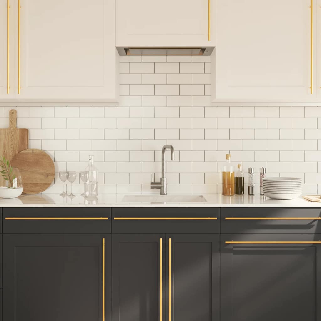 Cabinet Handles 20 pcs Gold 480 mm Stainless Steel