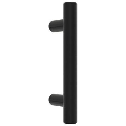 Cabinet Handles 20 pcs Black 64 mm Stainless Steel