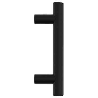 Cabinet Handles 20 pcs Black 64 mm Stainless Steel