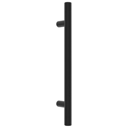 Cabinet Handles 20 pcs Black 128 mm Stainless Steel