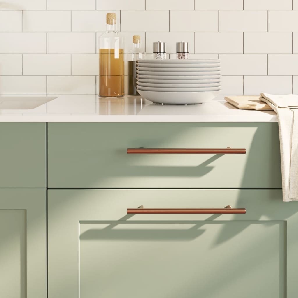 Cabinet Handles 20 pcs Bronze 192 mm Stainless Steel