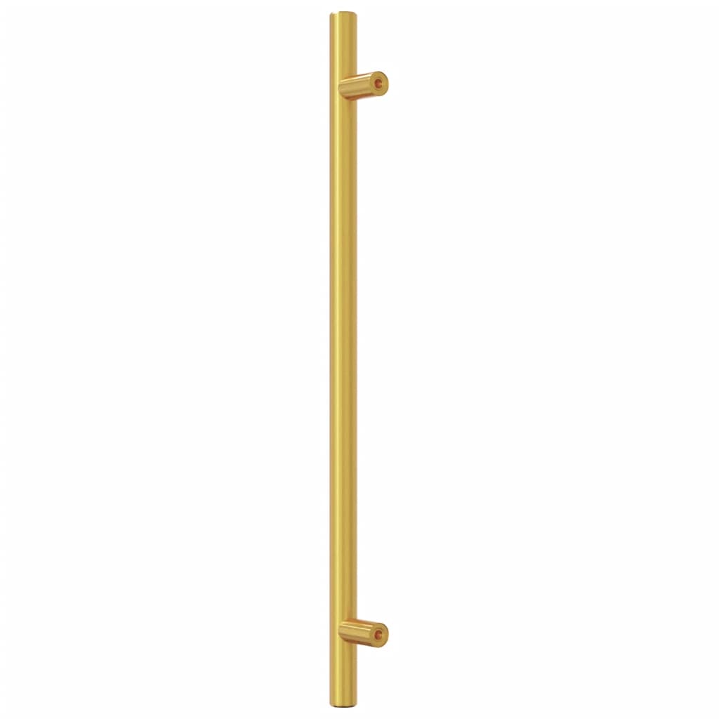 Cabinet Handles 10 pcs Gold 224 mm Stainless Steel