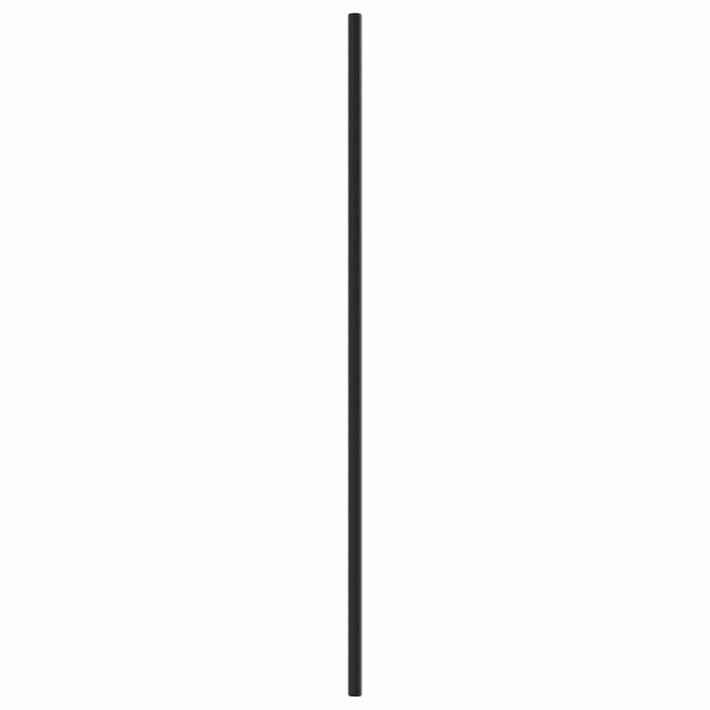 Cabinet Handles 10 pcs Black 480 mm Stainless Steel